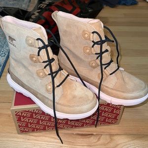 Sorel Explorer II Joan Tan Lace-Up Women's Boots